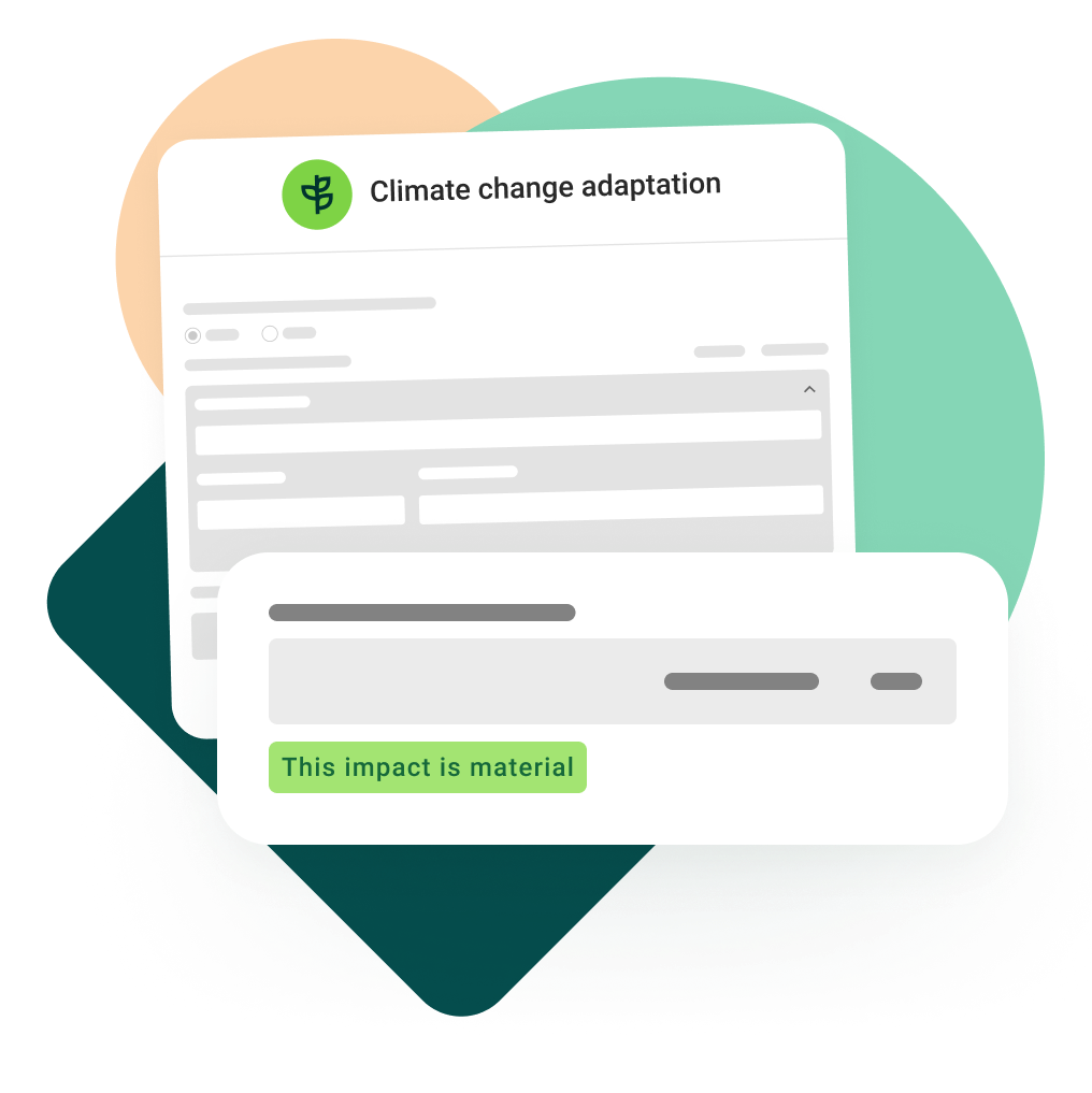 Materiality assessment climate