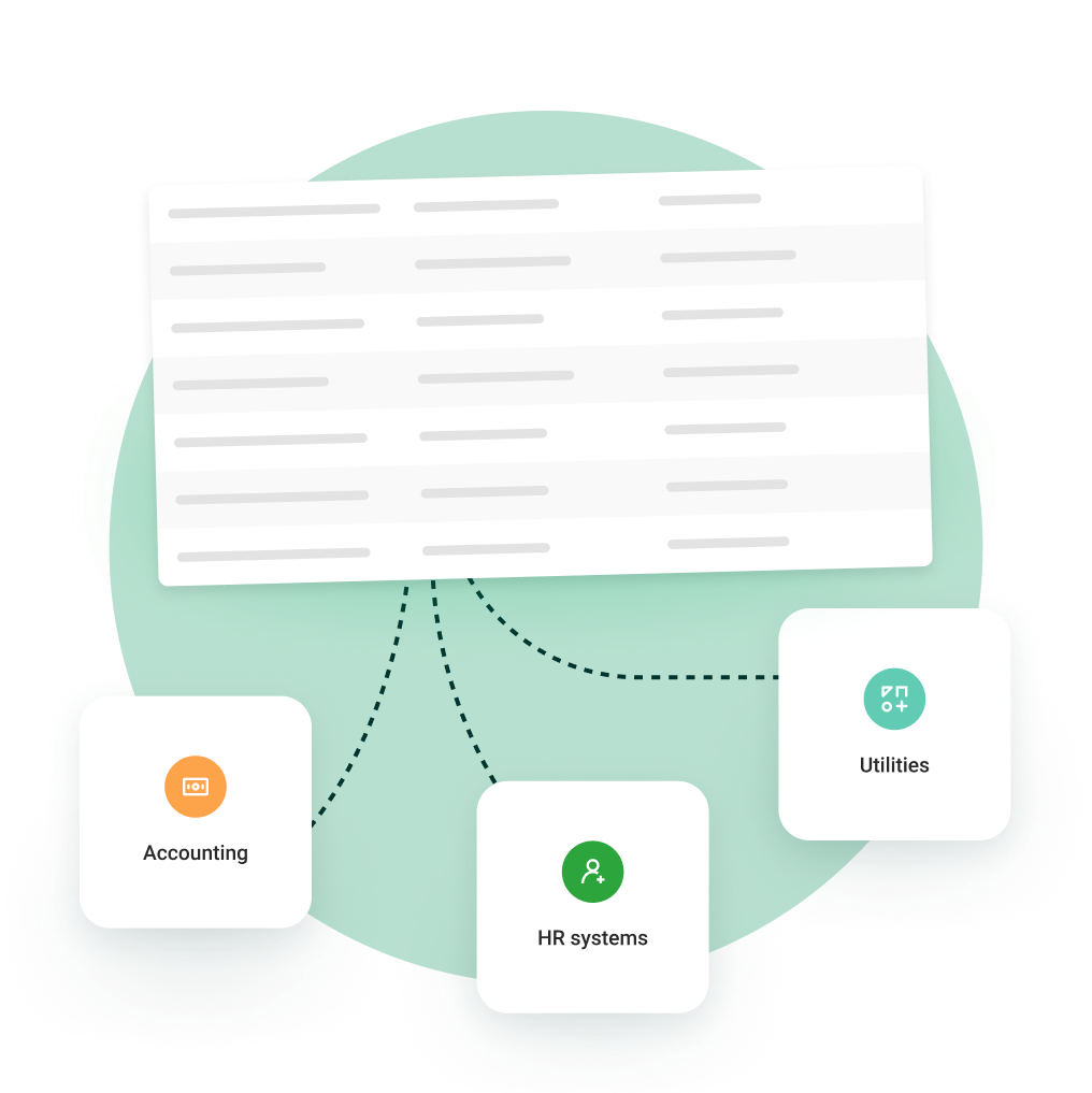 data flows between systems